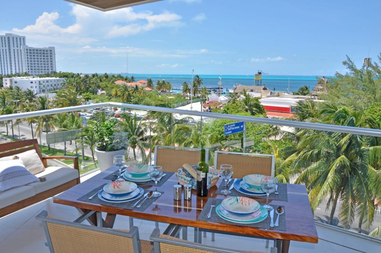 Takh Sea View Apartment Cancun Ngoại thất bức ảnh